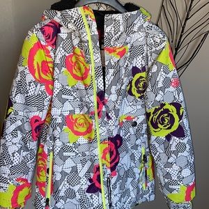 686 Flowered Winter Jacket (BARELY WORN)